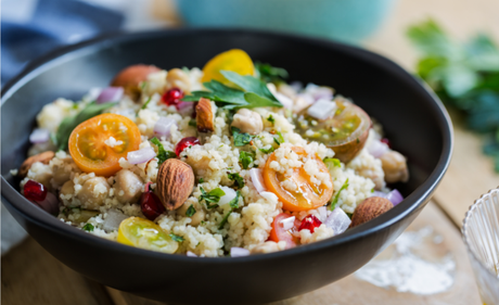 Couscous- og granateplesalat