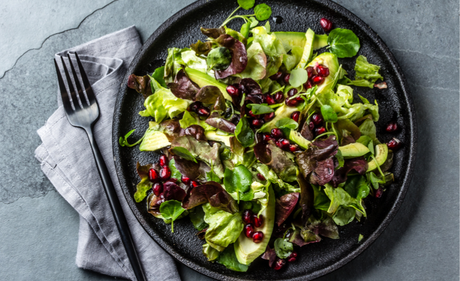 Avocado og Granatæble Salat