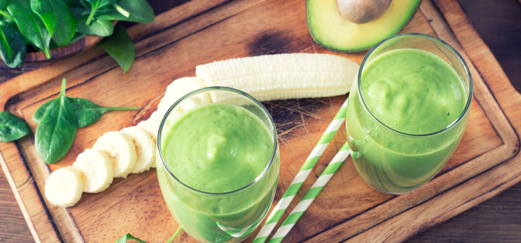 Avokado-banan smoothie 